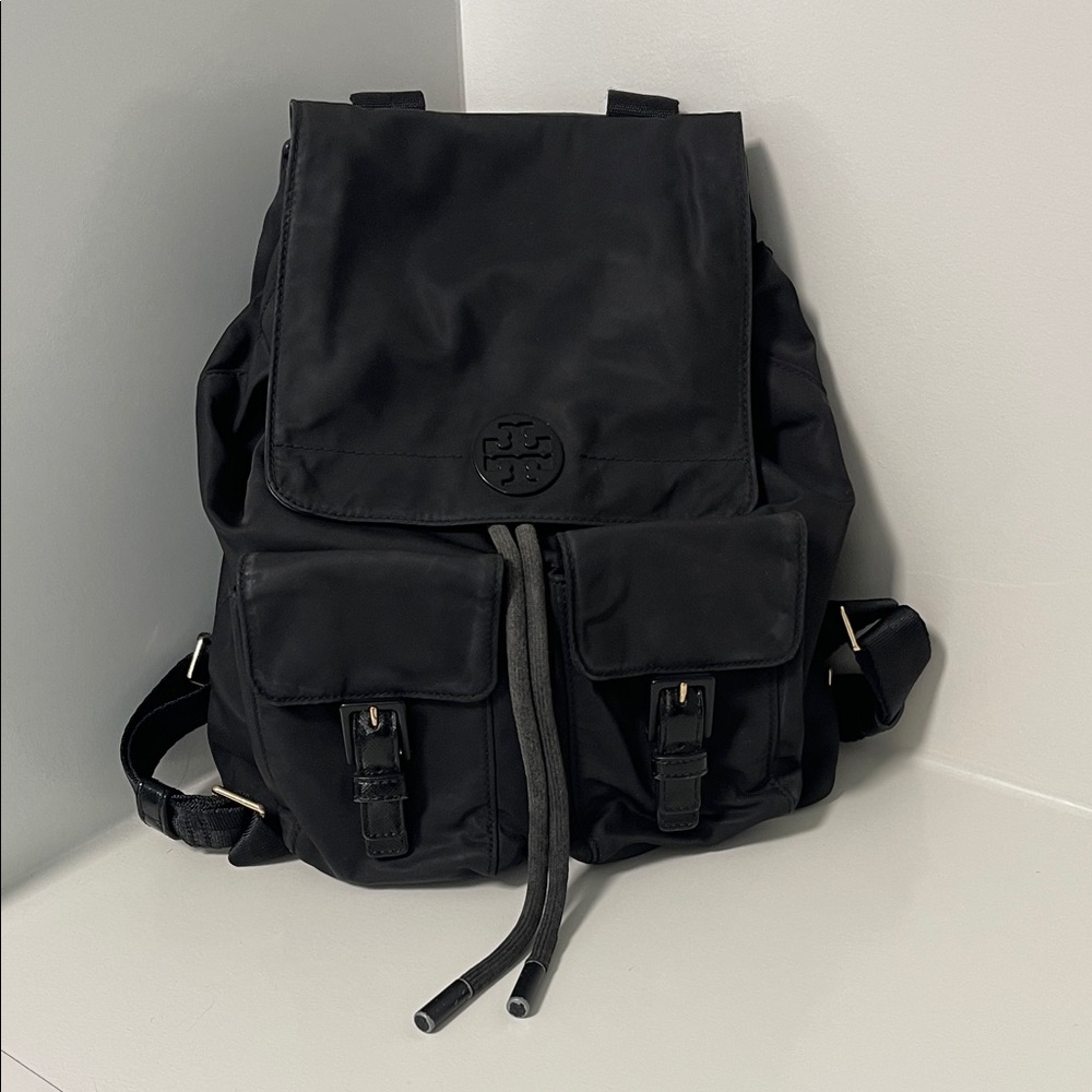 Tory Burch Classic Black Backpack
